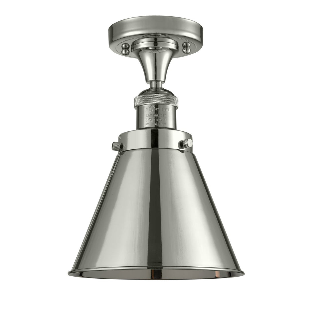 Innovations Franklin Restoration 517-1CH-PN-M13-PN-LED Ceiling Light - Polished Nickel