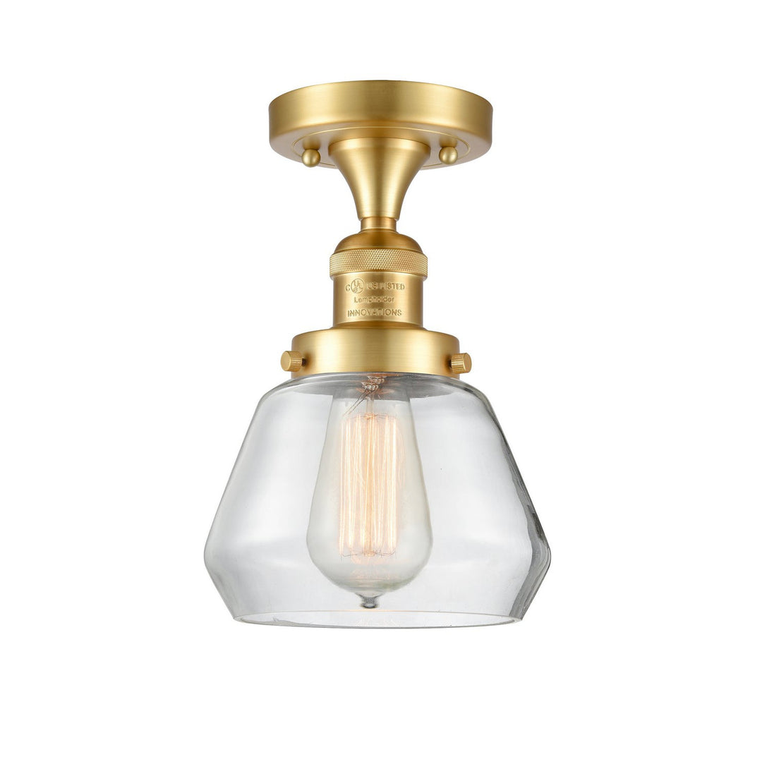 Innovations Franklin Restoration 517-1CH-SG-G172 Ceiling Light - Satin Gold