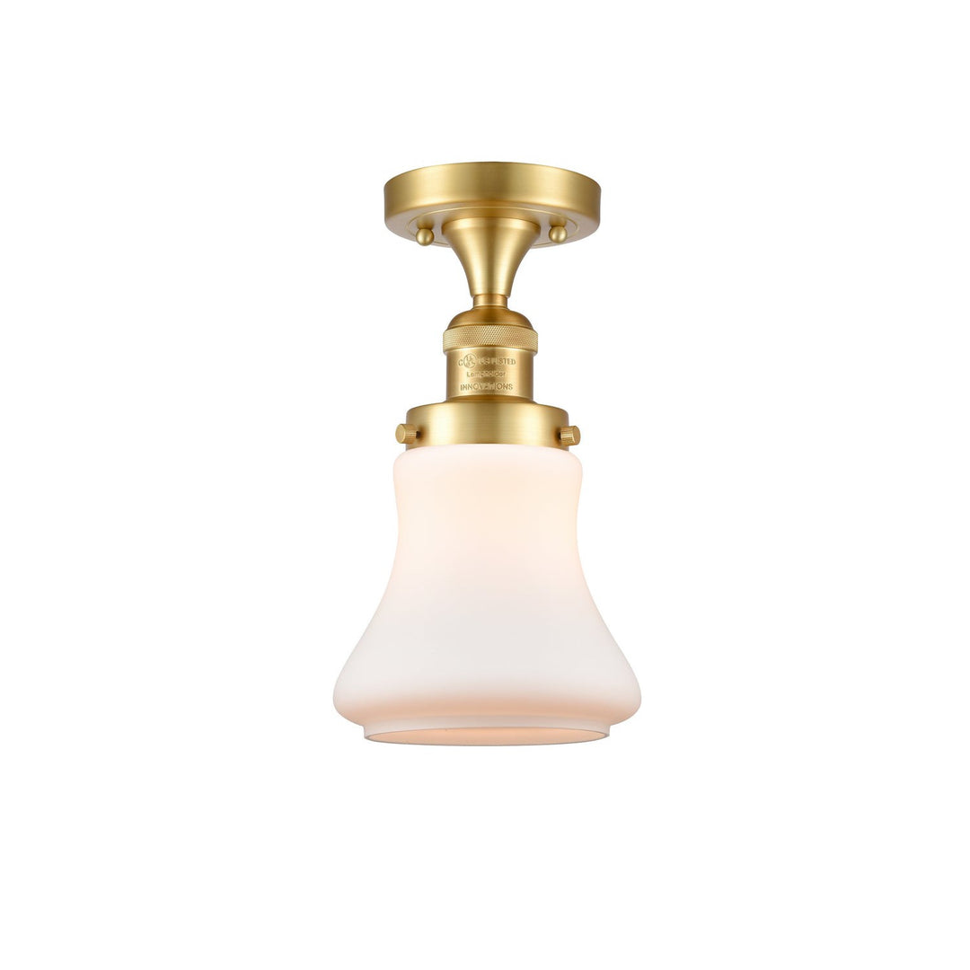 Innovations Franklin Restoration 517-1CH-SG-G191 Ceiling Light - Satin Gold