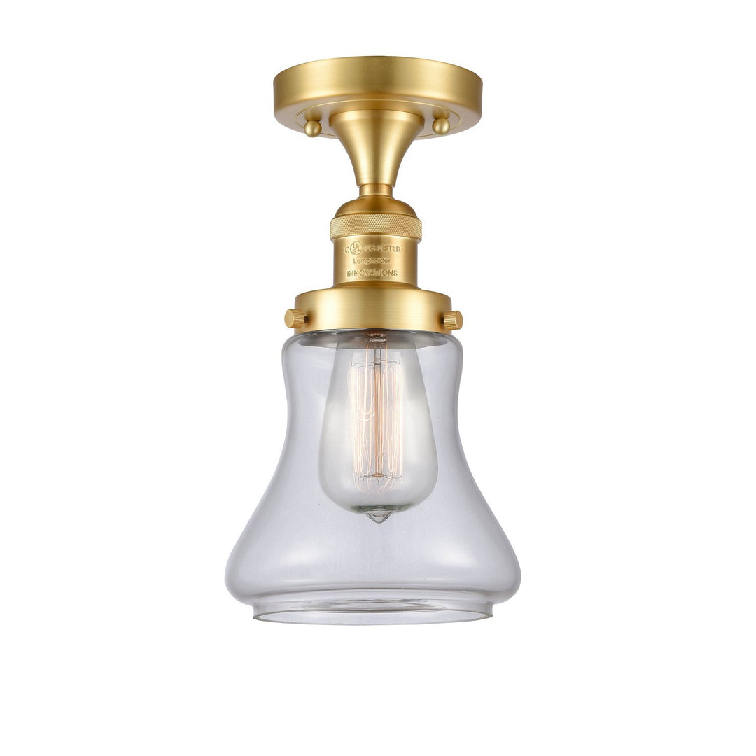 Innovations Franklin Restoration 517-1CH-SG-G192 Ceiling Light - Satin Gold