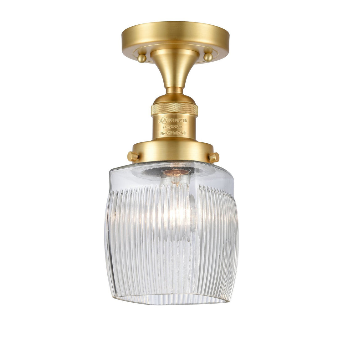 Innovations Franklin Restoration 517-1CH-SG-G302 Ceiling Light - Satin Gold