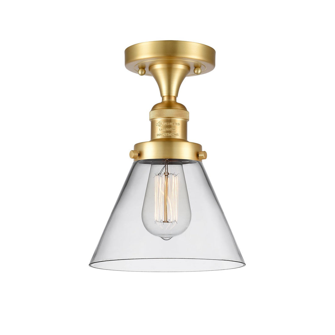 Innovations Franklin Restoration 517-1CH-SG-G42 Ceiling Light - Satin Gold