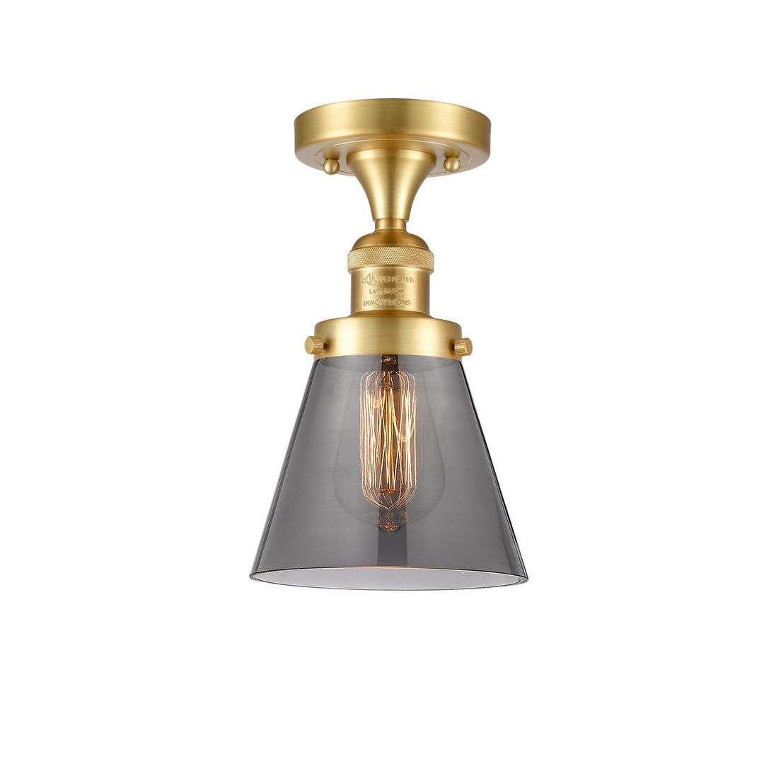 Innovations Franklin Restoration 517-1CH-SG-G63 Ceiling Light - Satin Gold
