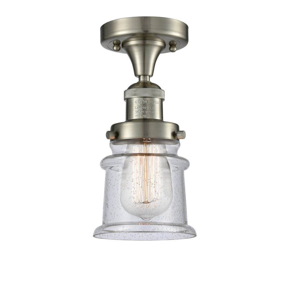 Innovations Franklin Restoration 517-1CH-SN-G184S Ceiling Light - Brushed Satin Nickel