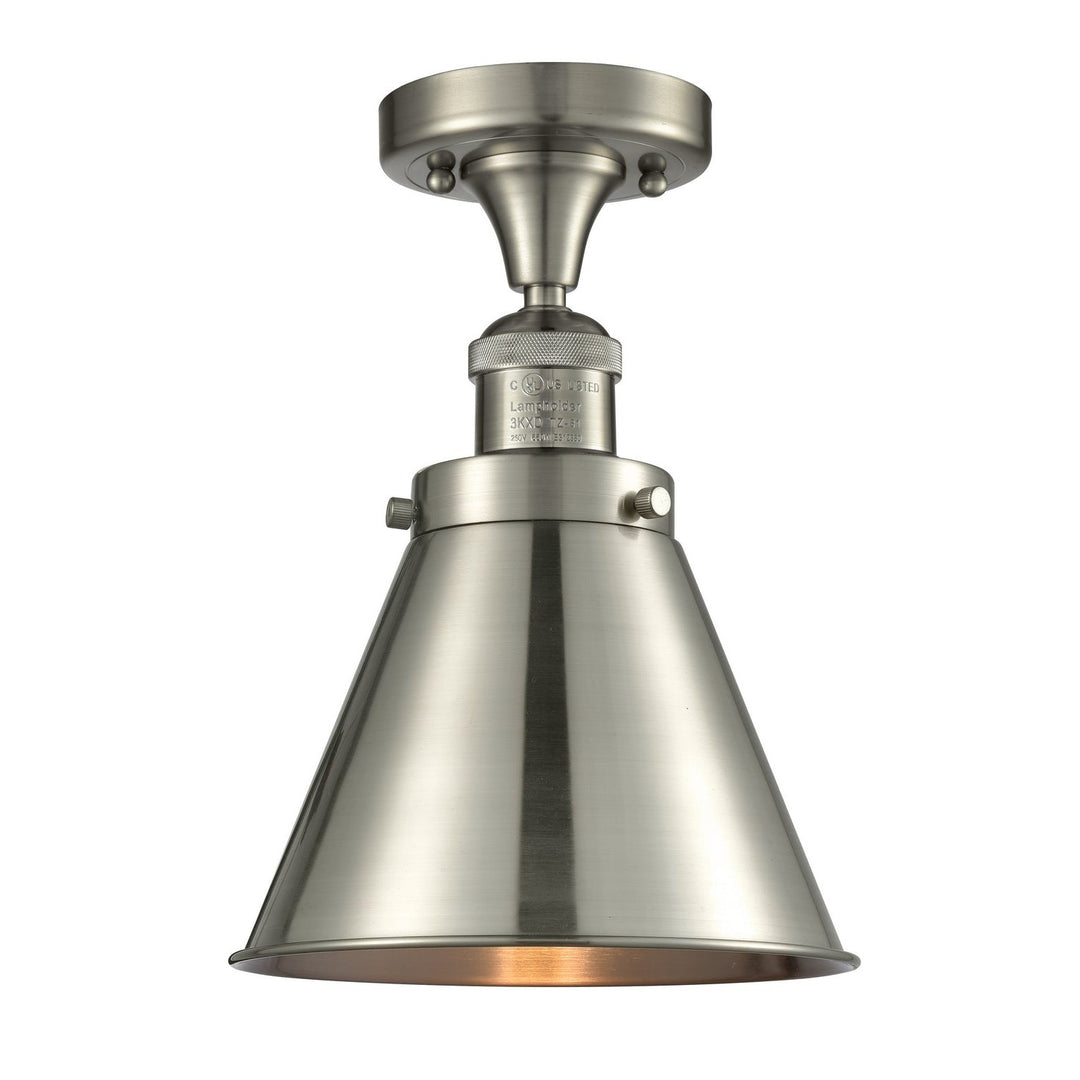 Innovations Franklin Restoration 517-1CH-SN-M13-SN-LED Ceiling Light - Brushed Satin Nickel