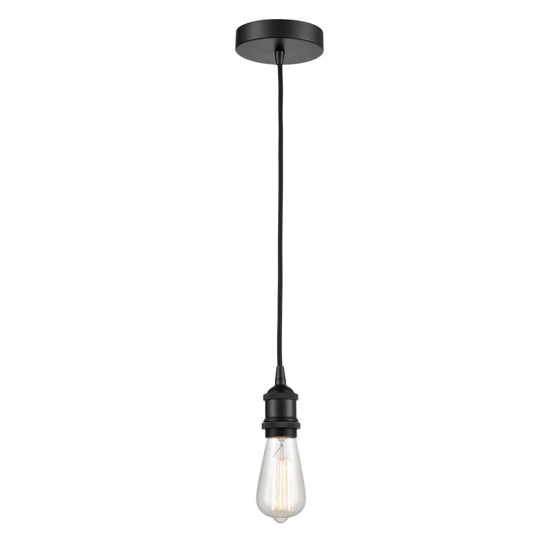Innovations Edison 616-1P-BK Pendant Light - Matte Black