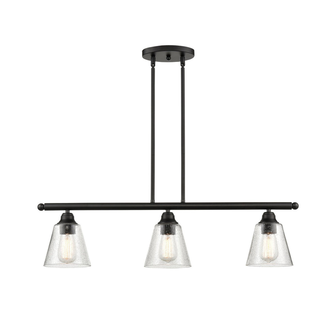 Innovations Auralume 616-3I-BK-G454 Pendant Light - Matte Black