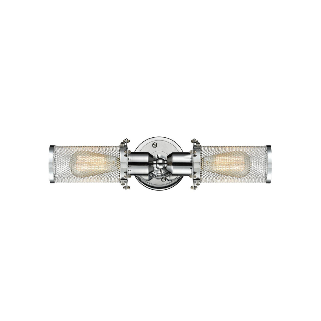 Innovations Austere 900-2W-PC-CE219-PC Bath Vanity Light 19 in. wide - Polished Chrome