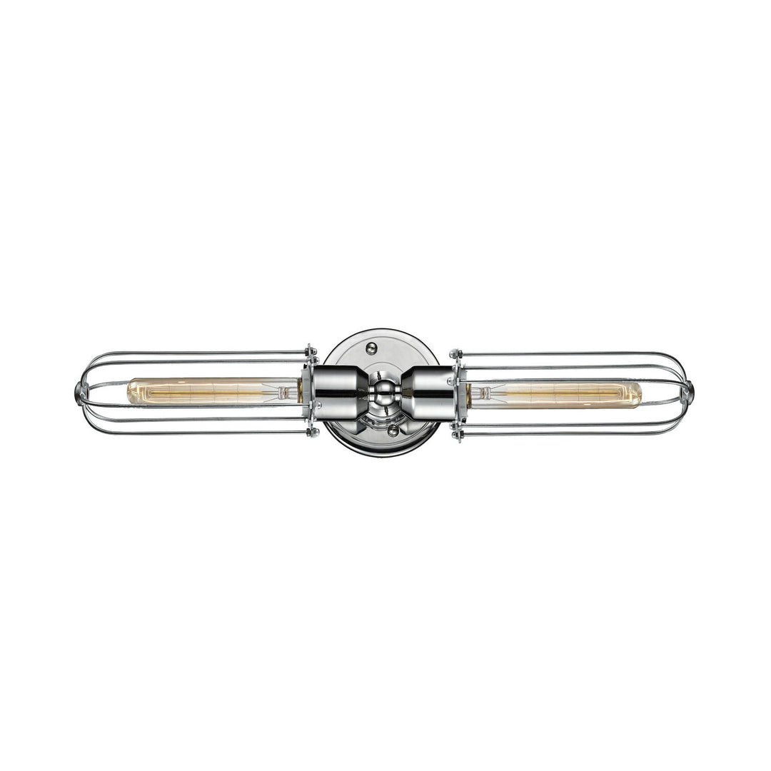 Innovations Austere 900-2W-PC-CE225-PC Bath Vanity Light 22 in. wide - Polished Chrome