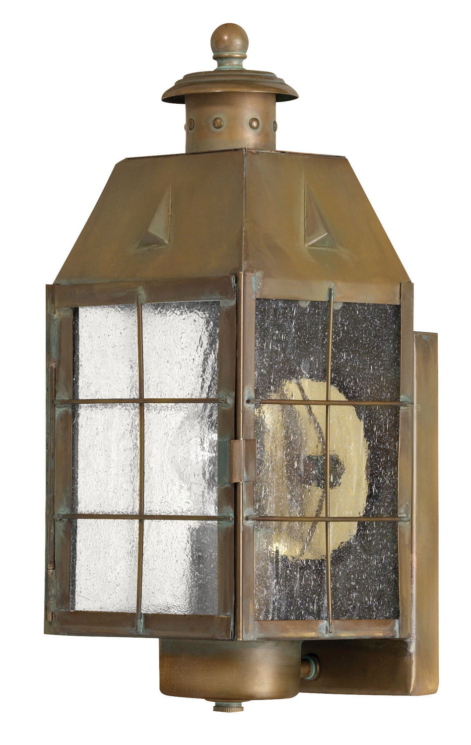 Hinkley Lighting 2370AS  Nantucket Outdoor Aged Brass