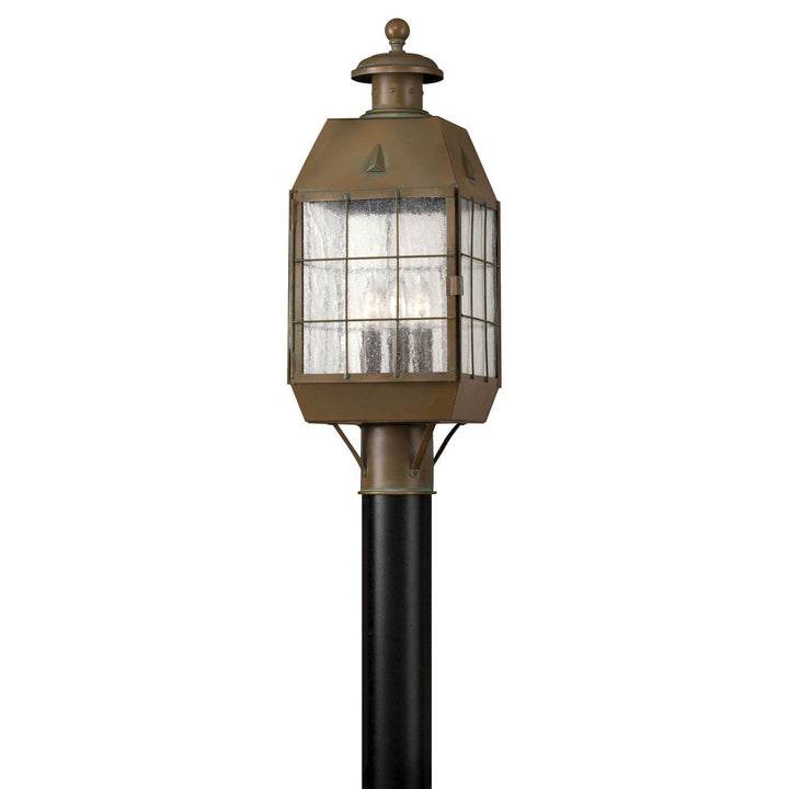 Hinkley Lighting 2371AS  Nantucket Outdoor Aged Brass