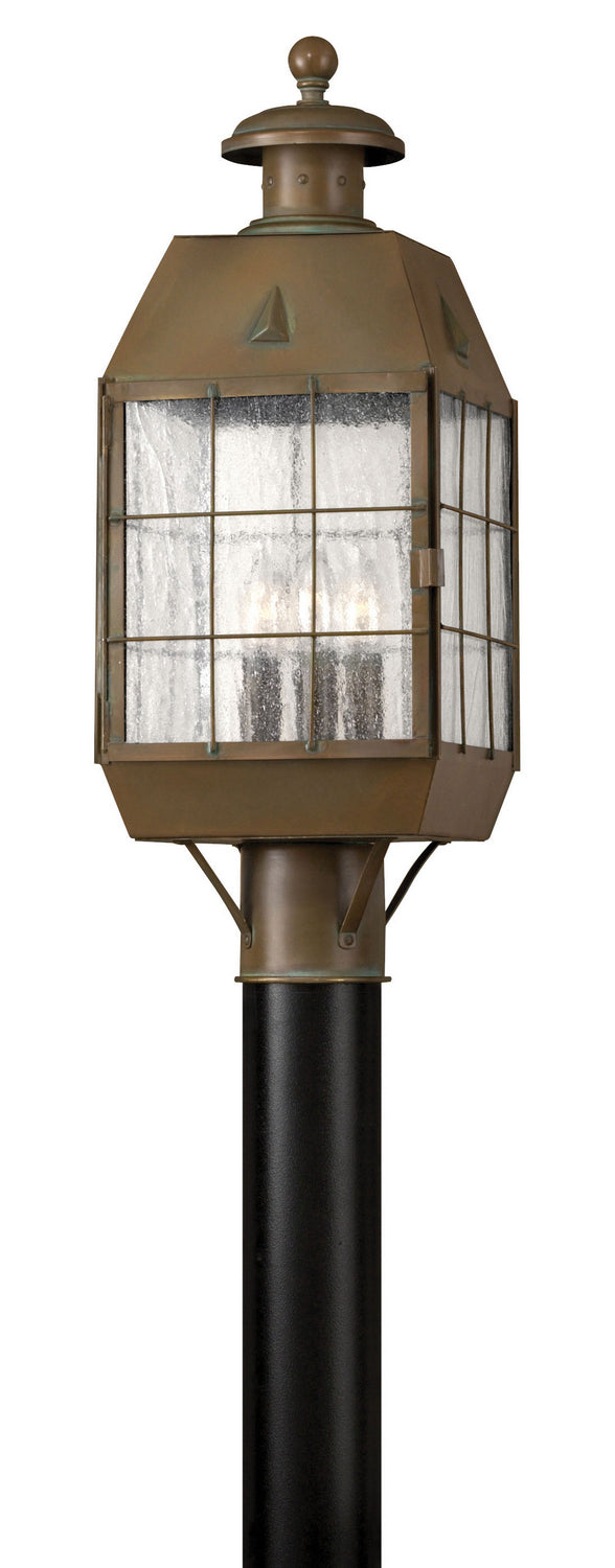 Hinkley Lighting 2371AS  Nantucket Outdoor Aged Brass