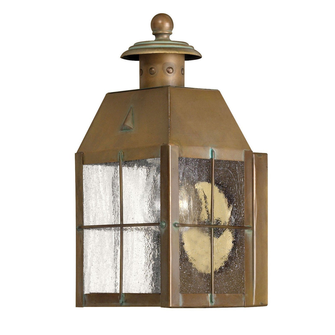 Hinkley Lighting 2376AS  Nantucket Outdoor Aged Brass