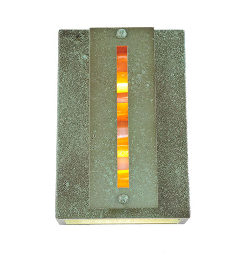 Meyda Tiffany Lighting 105985 Moss Creek Two Light Wall Sconce Outdoor Copper/Antique/Verde