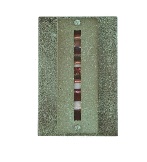 Meyda Tiffany Lighting 105985 Moss Creek Two Light Wall Sconce Outdoor Copper/Antique/Verde