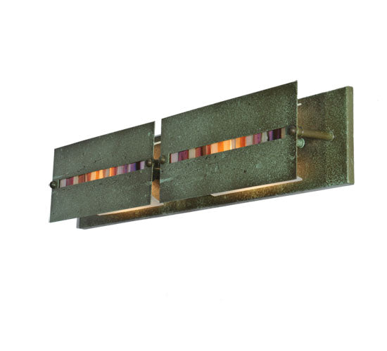 Meyda Tiffany Moss Creek 105987 Bath Vanity Light 30 in. wide - Tarnished Copper