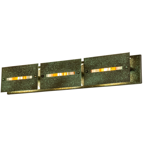 Meyda Tiffany Moss Creek 105988 Bath Vanity Light 36 in. wide - Tarnished Copper
