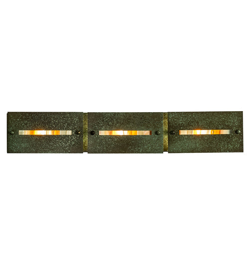 Meyda Tiffany Moss Creek 105988 Bath Vanity Light 36 in. wide - Tarnished Copper