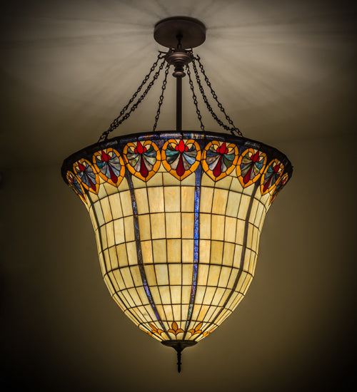Meyda Tiffany Nouveau 106019 Pendant Light - Mahogany Bronze