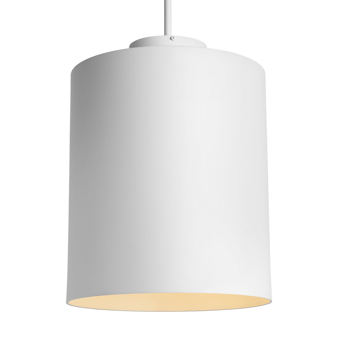 Visual Comfort Modern Hutch 700TDHTCP40W-LEDLO927 Pendant Light - Matte White