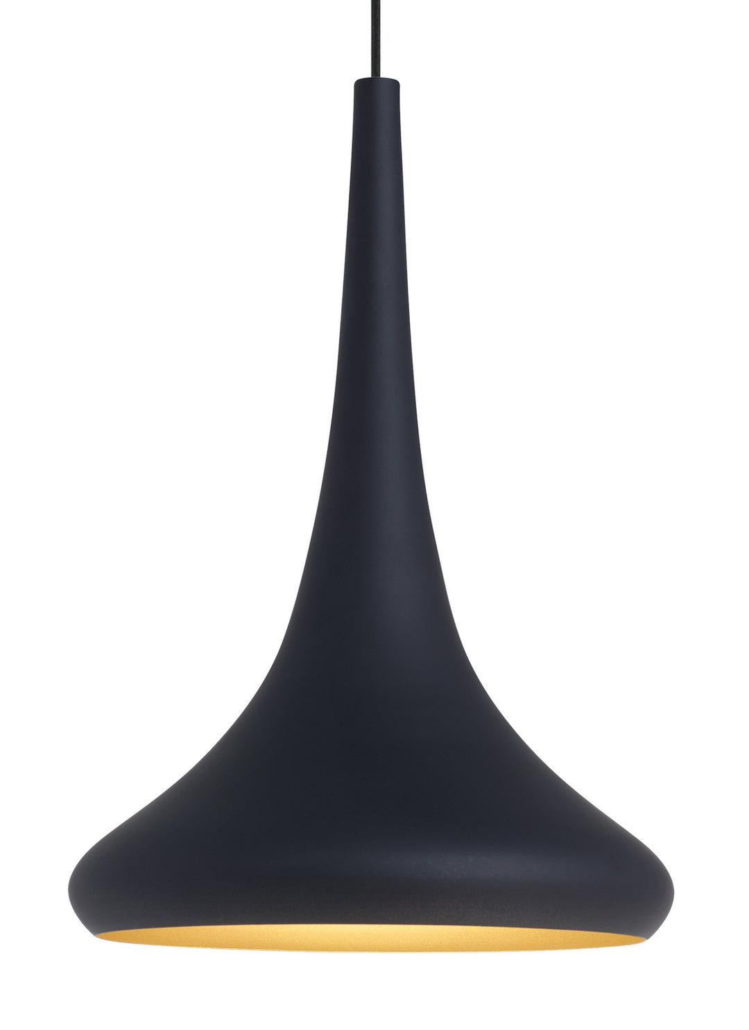 Visual Comfort Modern Noema 700TDNOEBG Pendant Light - Black/Gold