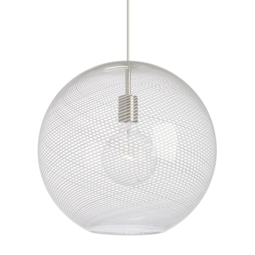 Visual Comfort Modern Palestra 700TDPALPOCS Pendant Light - Satin Nickel