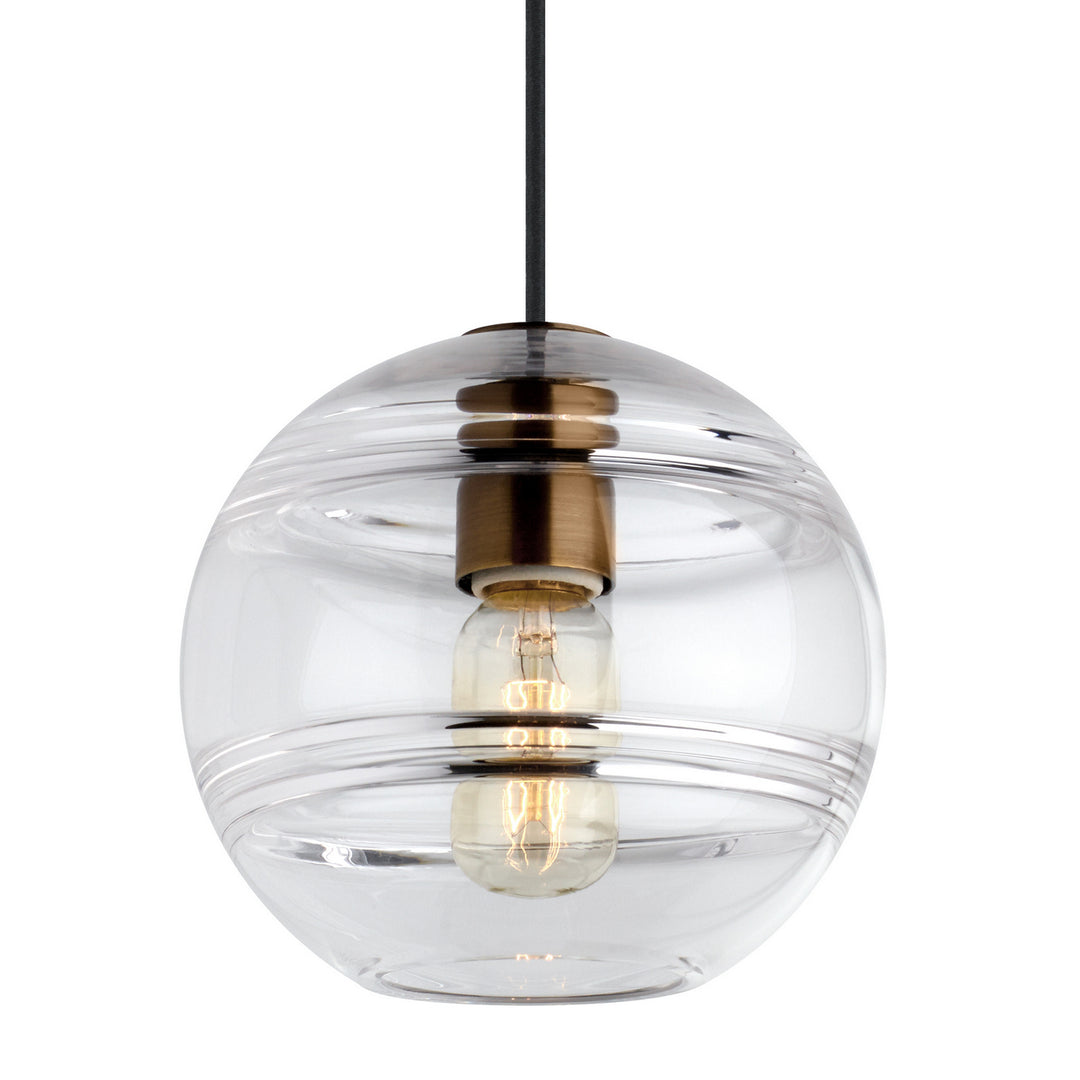 Visual Comfort Modern Sedona 700TDSDNGPCR Pendant Light - Aged Brass