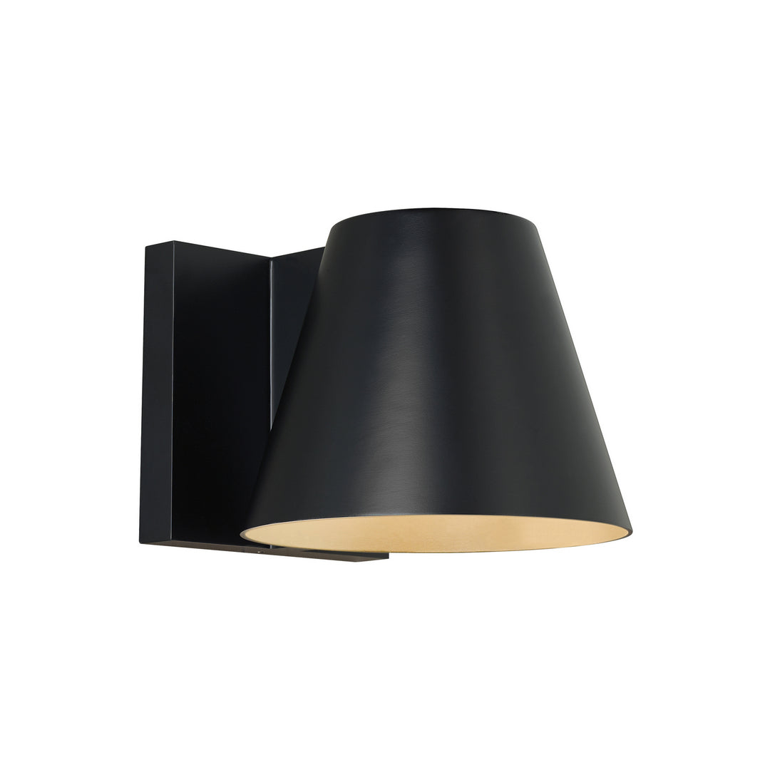 Visual Comfort Modern 700WSBOW6B-LED827 Bowman Led Outdoor Wall Mount Outdoor Black