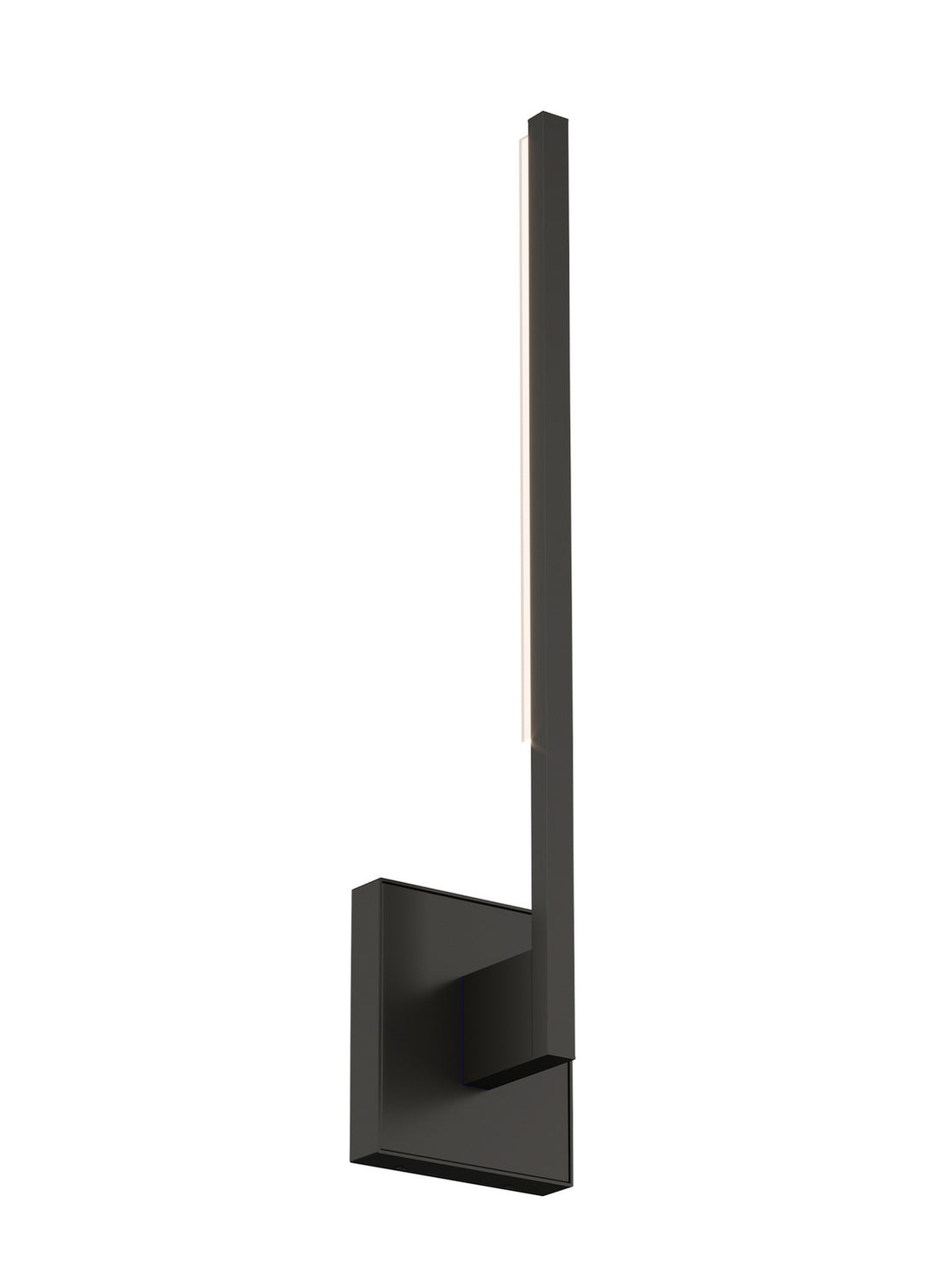 Visual Comfort Modern Klee 700WSKLE20B-LED930 Wall Light - Nightshade Black
