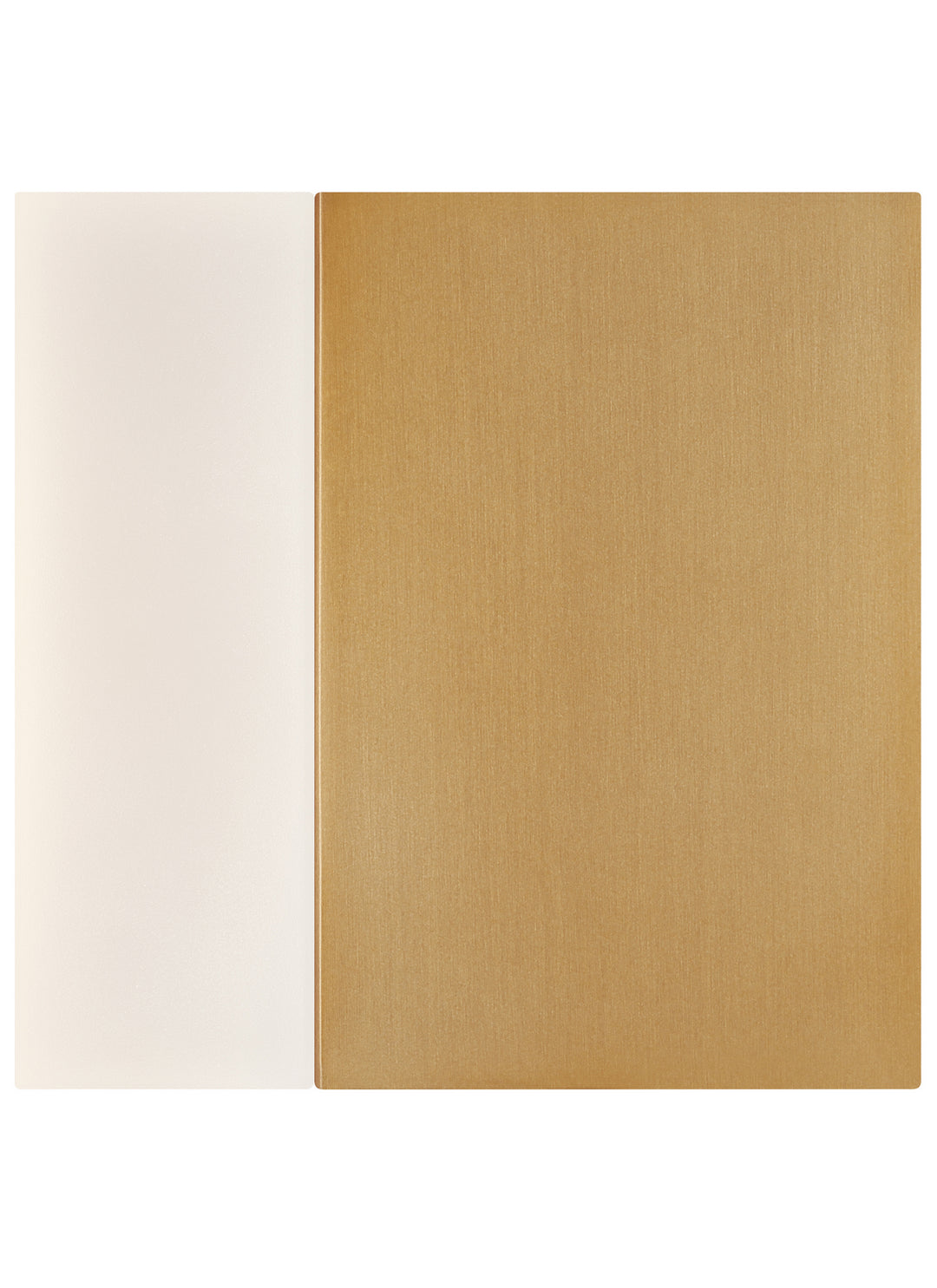 Visual Comfort Modern Mortar 700WSMTRR-LED930-277 Wall Light - Aged Brass