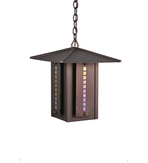 Meyda Tiffany Lighting 106140 Moss Creek One Light Pendant Outdoor Bronze / Dark