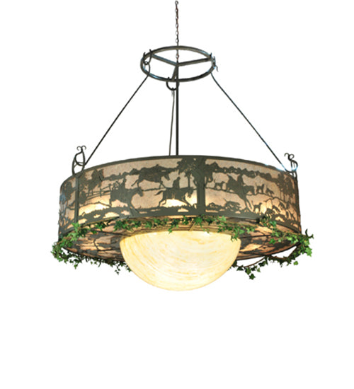 Meyda Tiffany Fox Run 106194 Pendant Light - Timeless Bronze