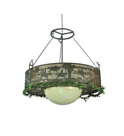 Meyda Tiffany Fox Run 106194 Pendant Light - Timeless Bronze