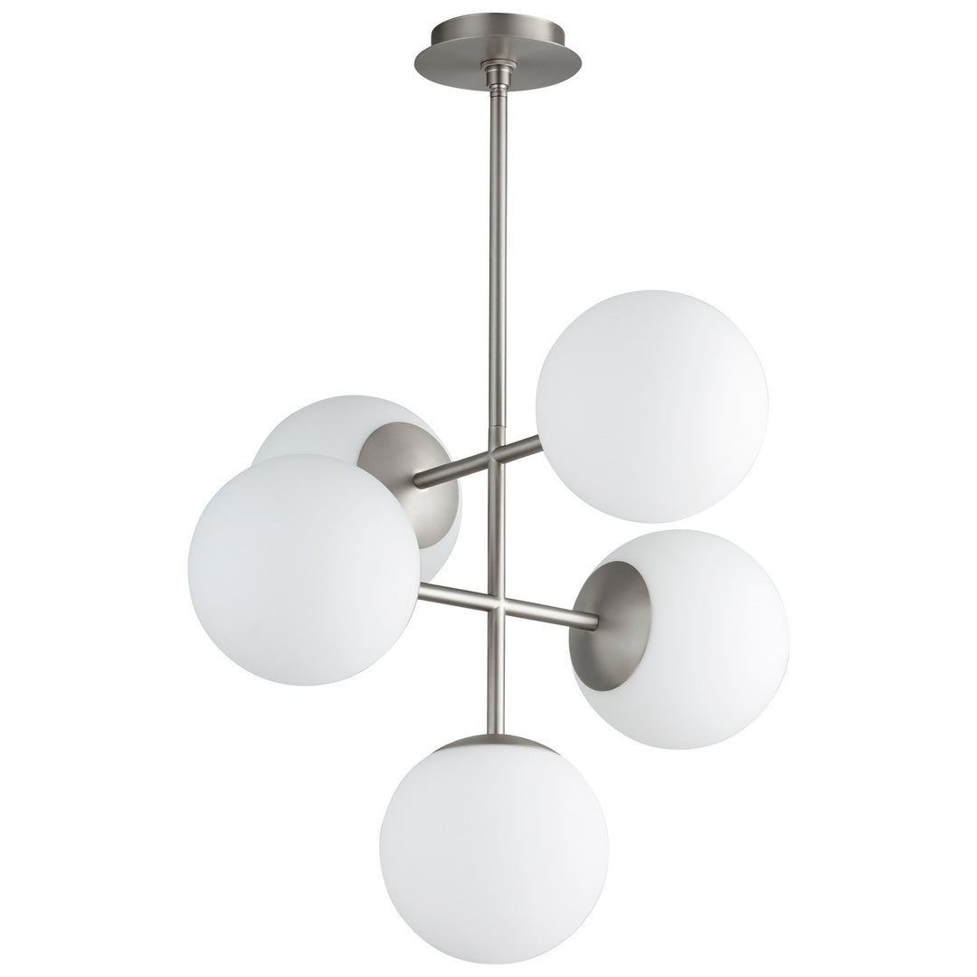 Oxygen Nebula 3-681-24 Pendant Light - Satin Nickel