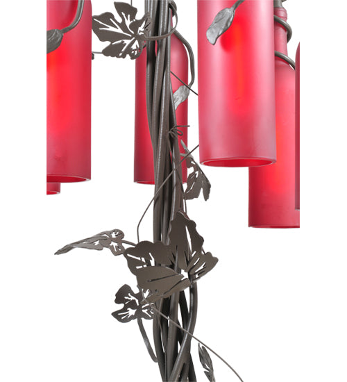 Meyda Tiffany Lighting 106260 Tuscan Vineyard Seven Light Table Lamp Lamp Bronze / Dark