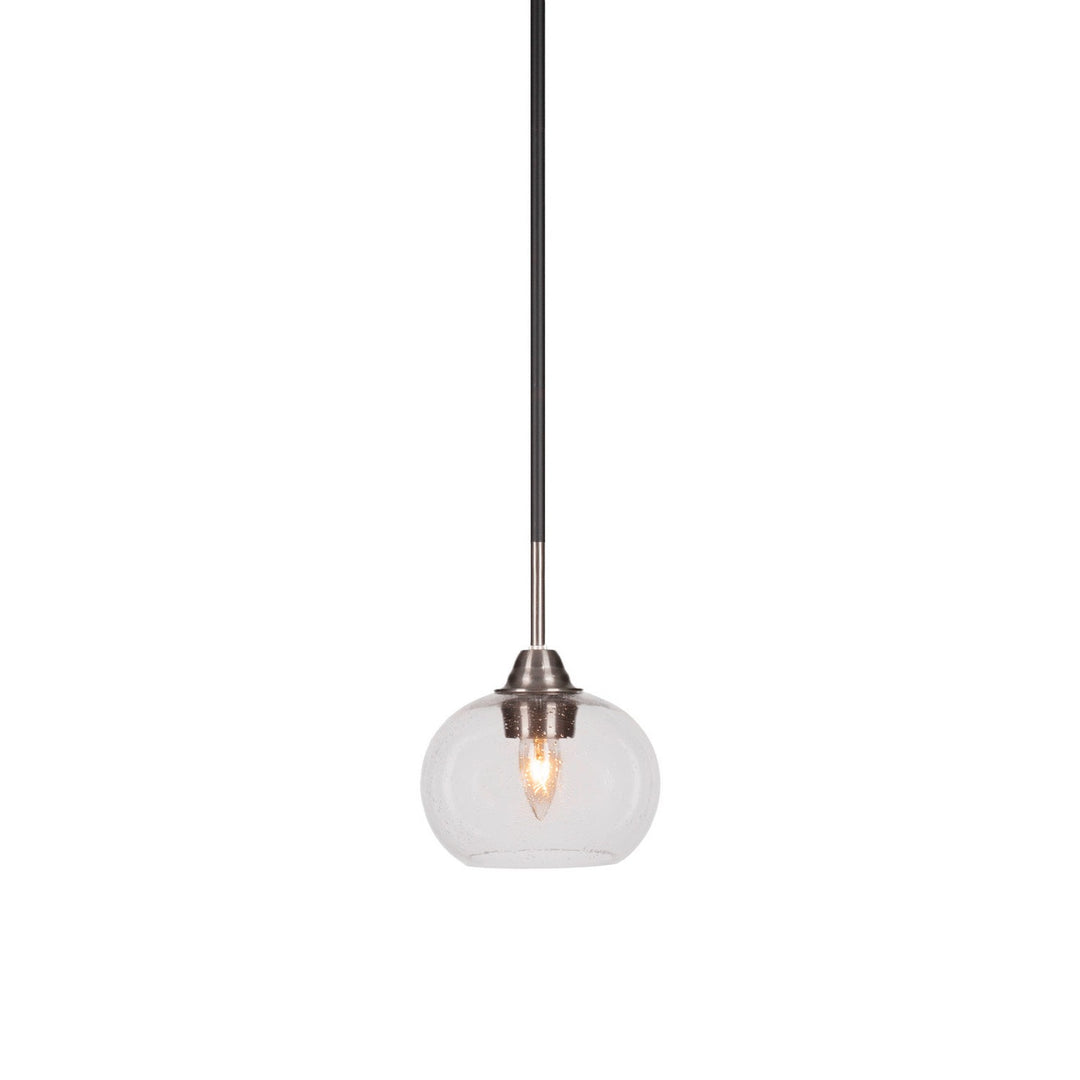 Toltec Paramount 3401-mbbn-202 Pendant Light - Matte Black & Brushed Nickel