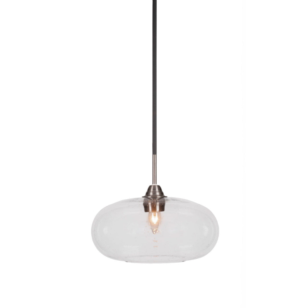 Toltec Paramount 3401-mbbn-206 Pendant Light - Matte Black & Brushed Nickel