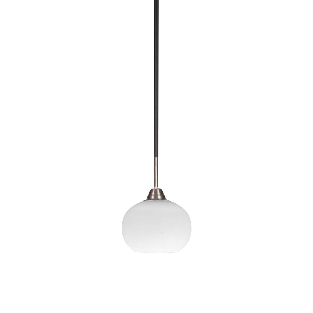 Toltec Paramount 3401-mbbn-212 Pendant Light - Matte Black & Brushed Nickel