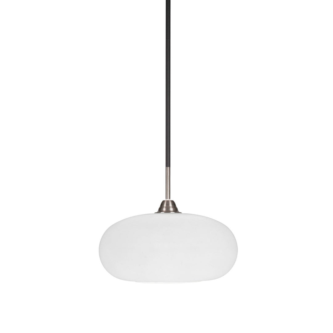 Toltec Paramount 3401-mbbn-216 Pendant Light - Matte Black & Brushed Nickel