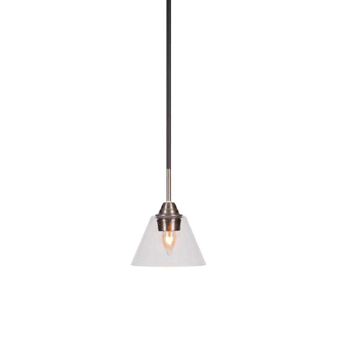 Toltec Paramount 3401-mbbn-302 Pendant Light - Matte Black & Brushed Nickel