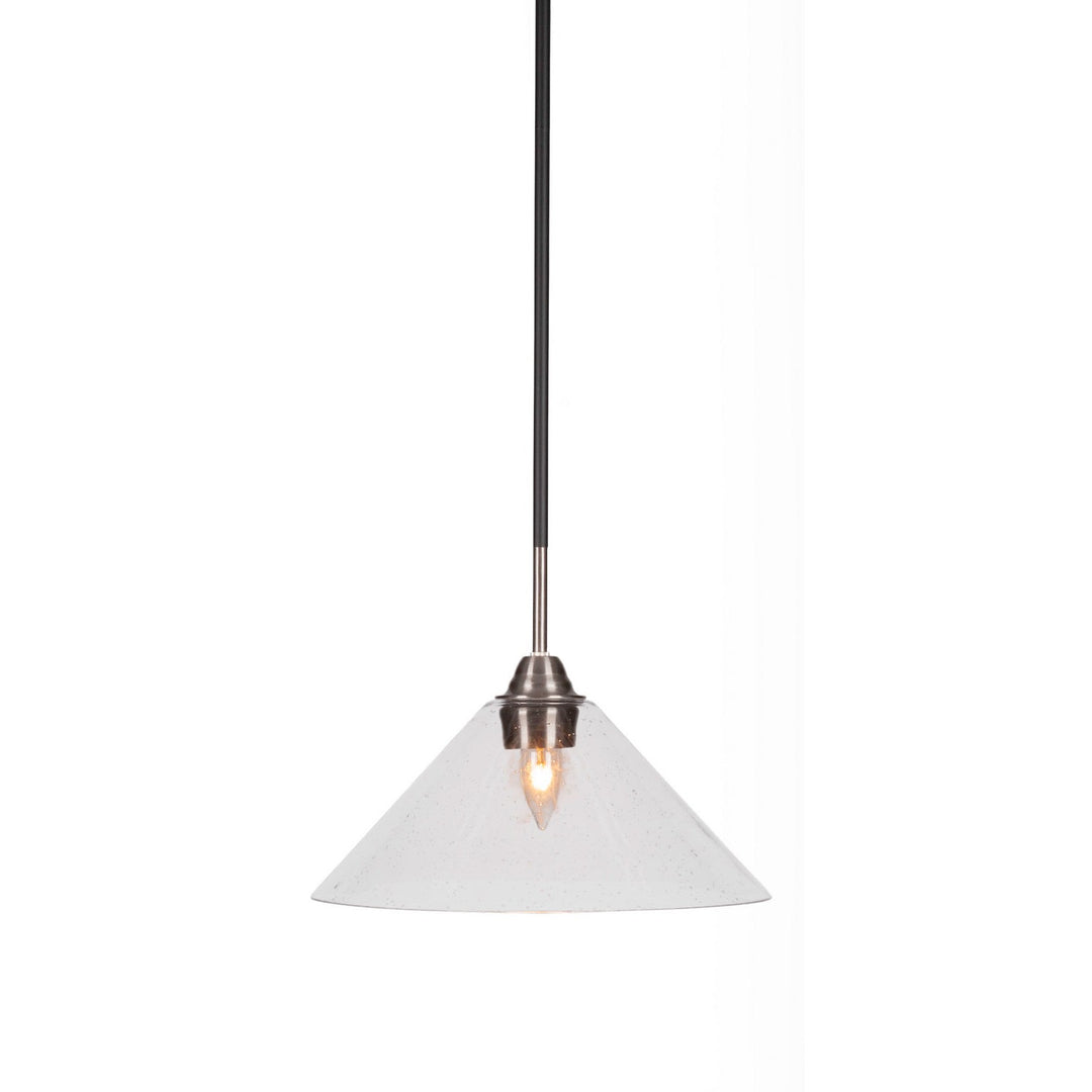Toltec Paramount 3401-mbbn-306 Pendant Light - Matte Black & Brushed Nickel