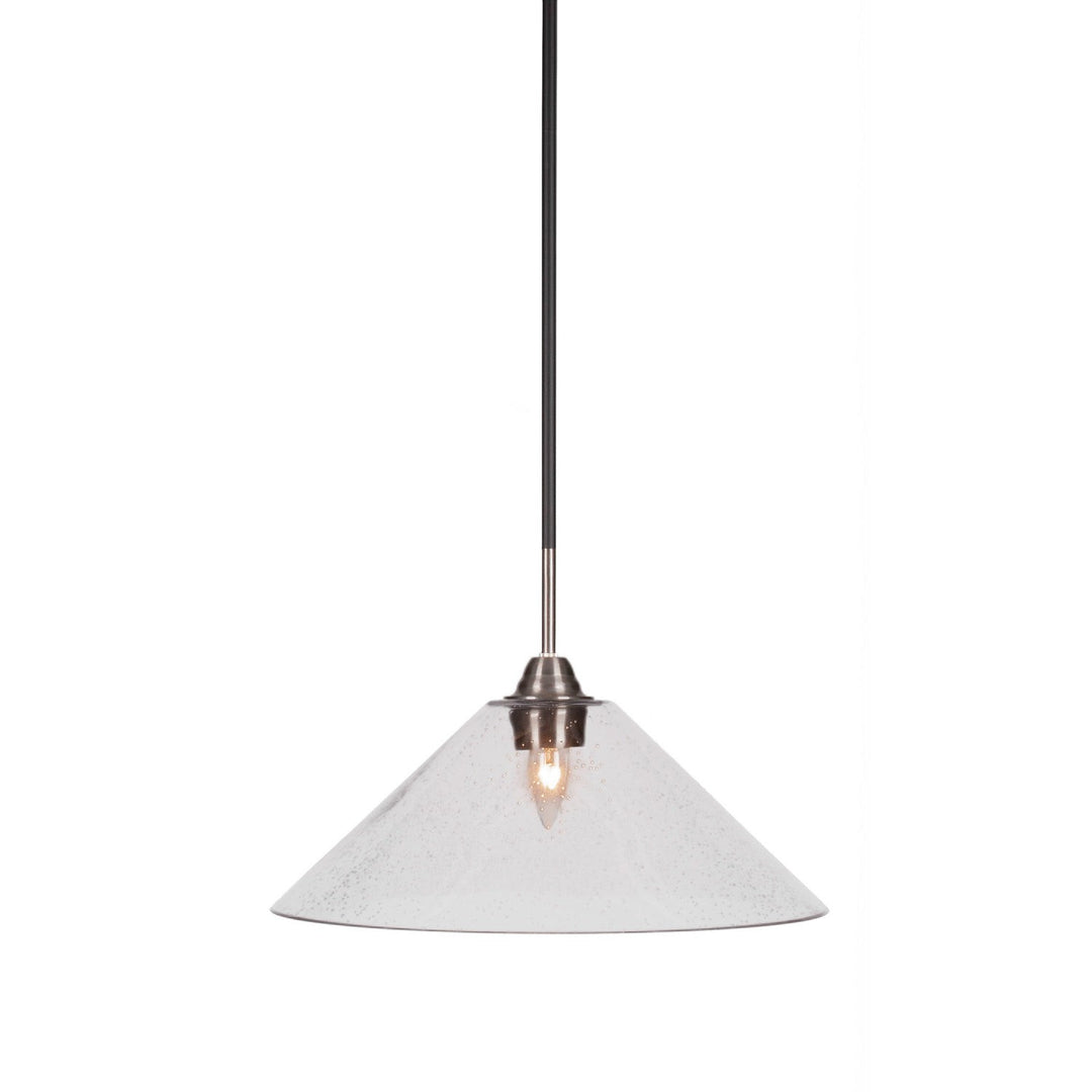 Toltec Paramount 3401-mbbn-308 Pendant Light - Matte Black & Brushed Nickel