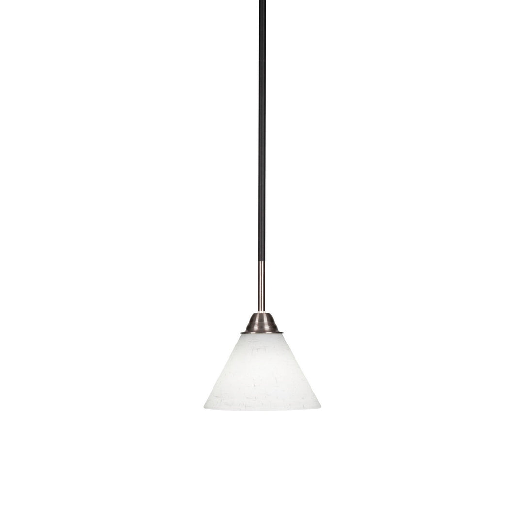 Toltec Paramount 3401-mbbn-312 Pendant Light - Matte Black & Brushed Nickel