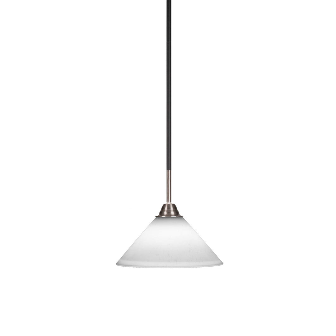 Toltec Paramount 3401-mbbn-314 Pendant Light - Matte Black & Brushed Nickel