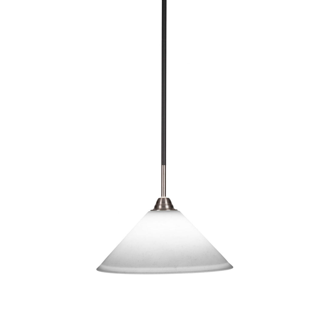 Toltec Paramount 3401-mbbn-316 Pendant Light - Matte Black & Brushed Nickel