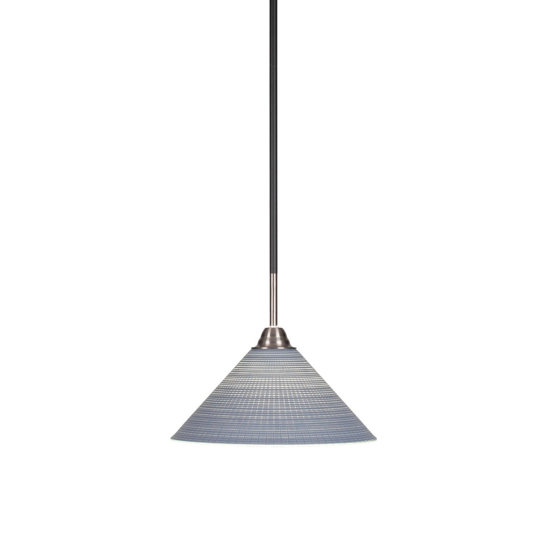 Toltec Paramount 3401-mbbn-4002 Pendant Light - Matte Black & Brushed Nickel