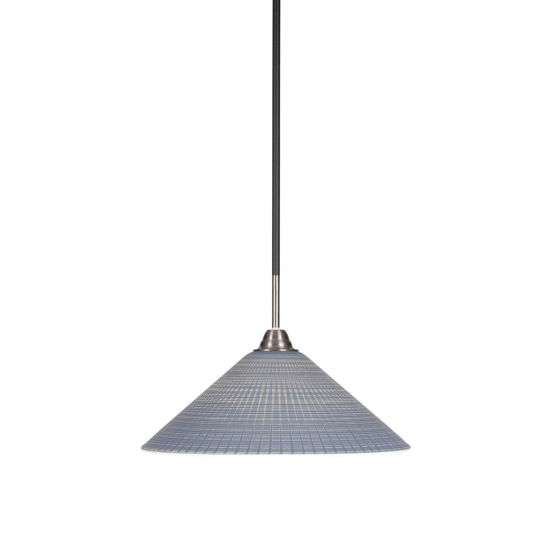 Toltec Paramount 3401-mbbn-4012 Pendant Light - Matte Black & Brushed Nickel