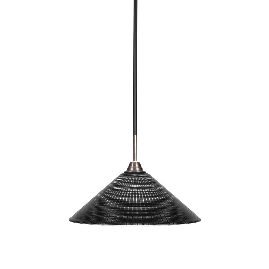Toltec Paramount 3401-mbbn-4019 Pendant Light - Matte Black & Brushed Nickel