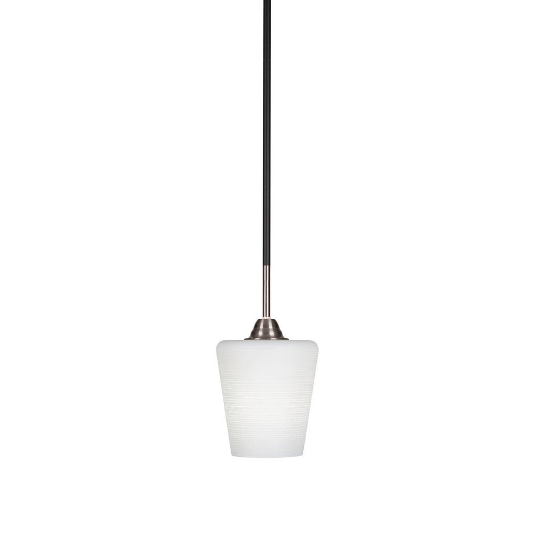 Toltec Paramount 3401-mbbn-4031 Pendant Light - Matte Black & Brushed Nickel