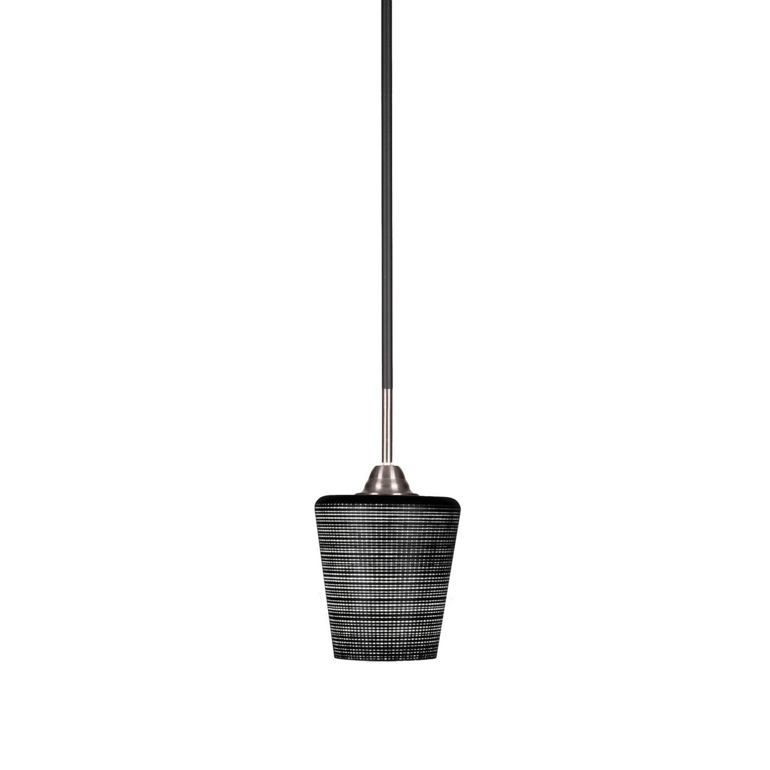 Toltec Paramount 3401-mbbn-4039 Pendant Light - Matte Black & Brushed Nickel